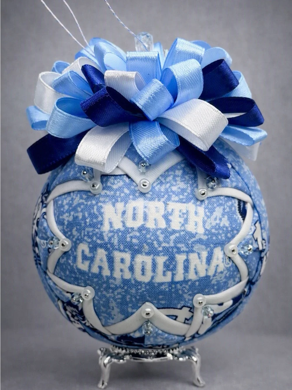 UNC Tar Heels Christmas Ornament